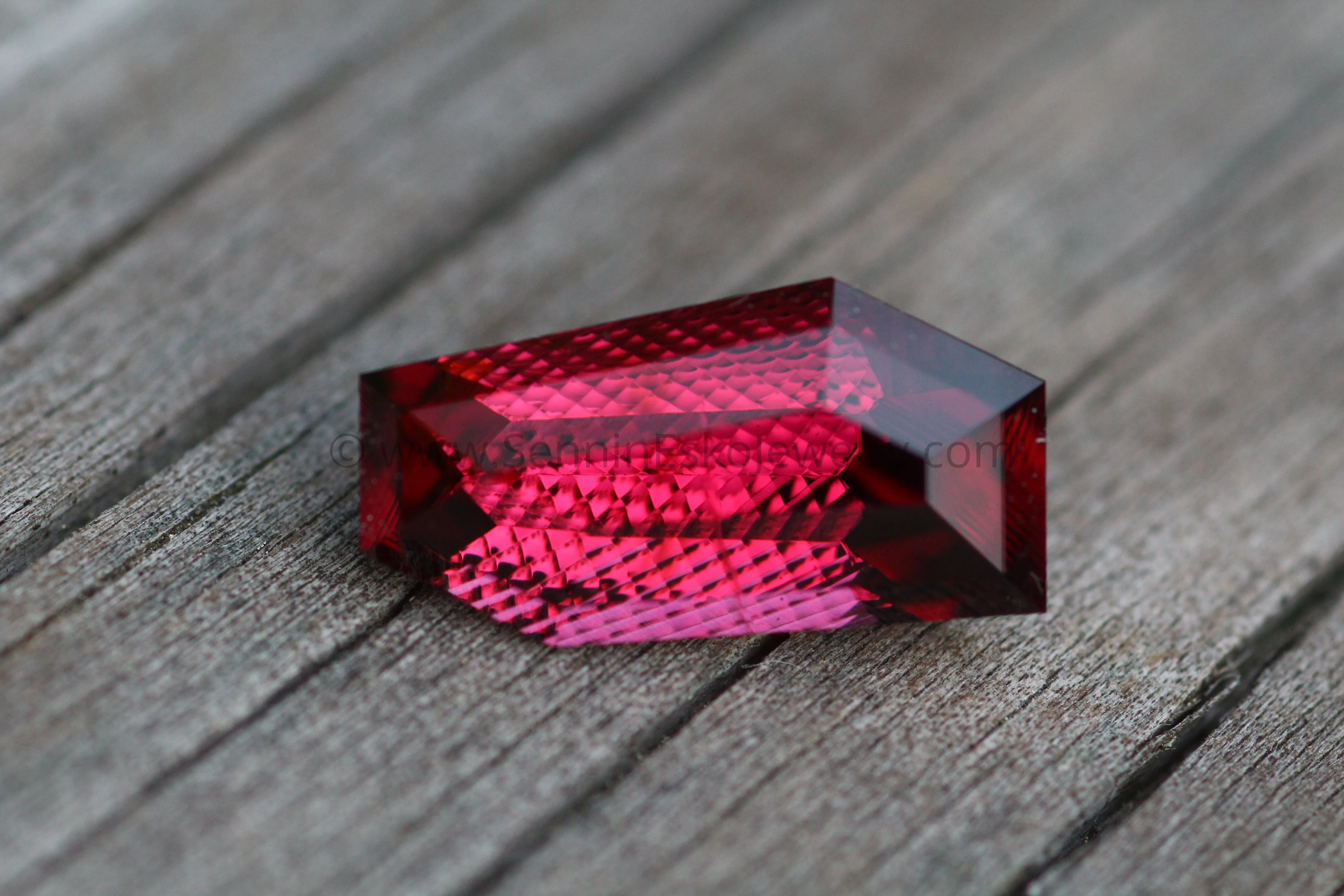 10.8 Carat Umbalite Garnet - Fantasy Cut