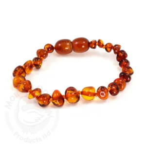 Amber Goose Amber Bracelet - Cognac