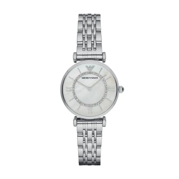 Armani Gianni T-Bar Stainless Steel Ladies Watch