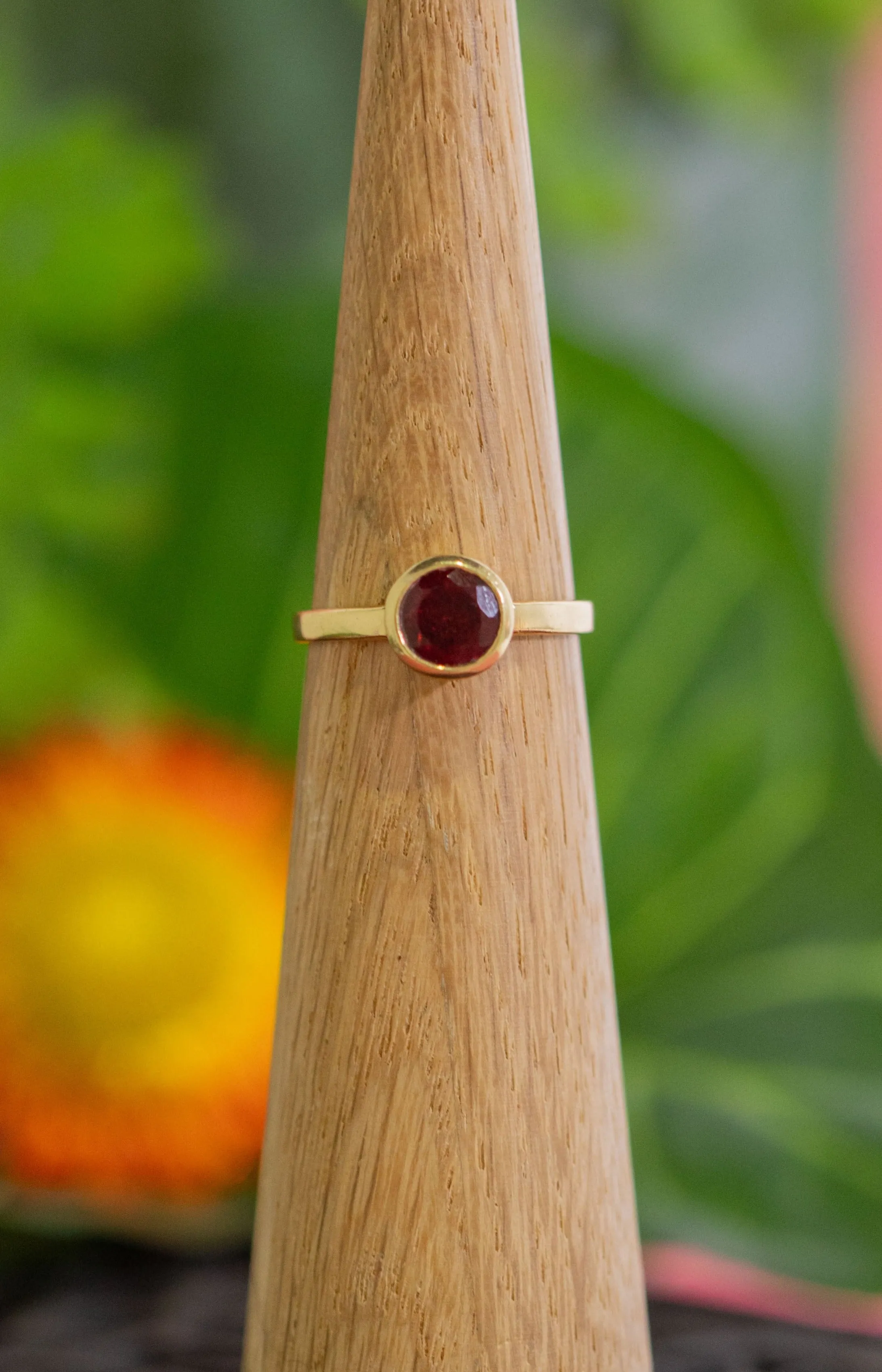 Bally Garnet Ring