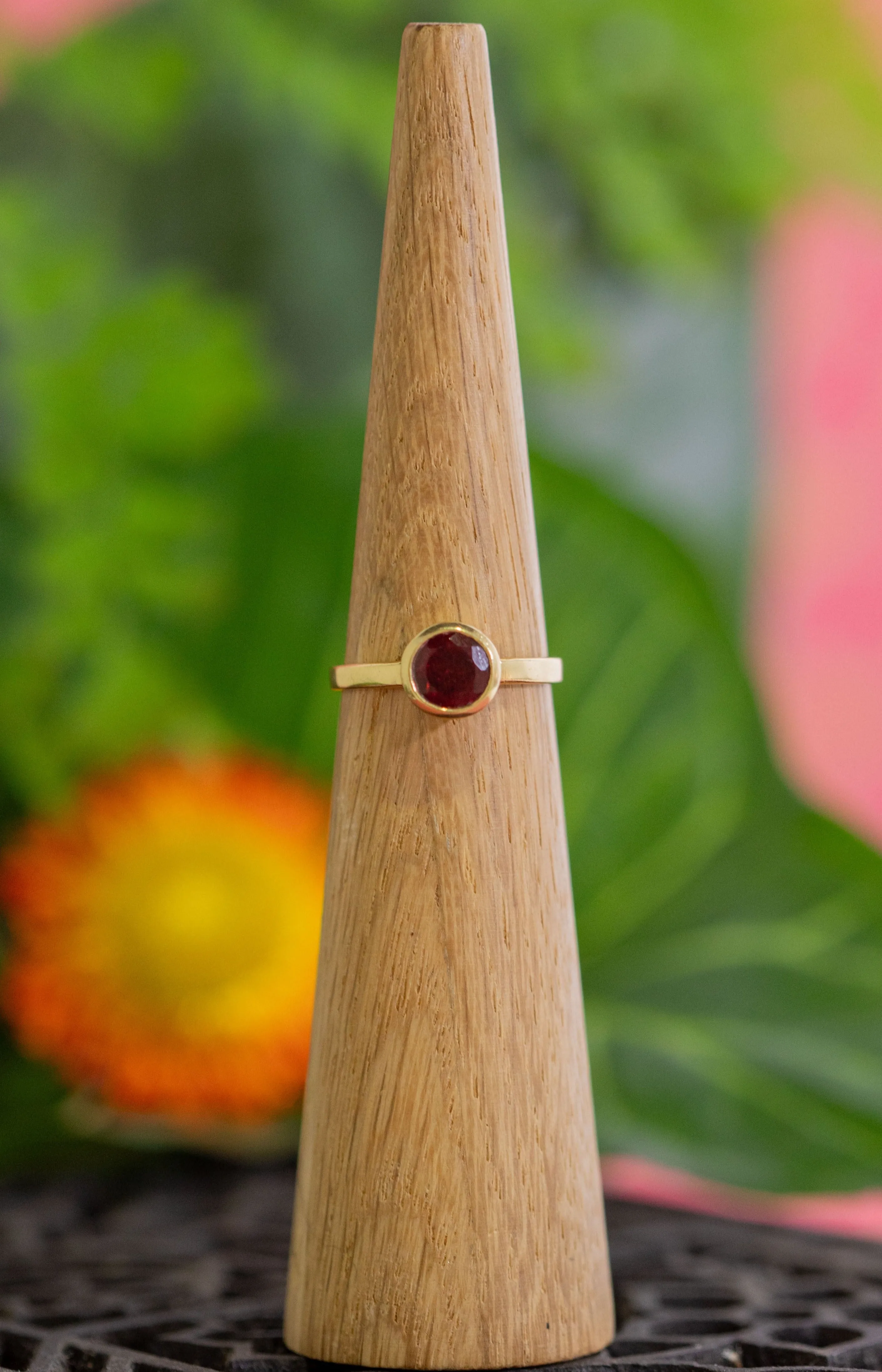 Bally Garnet Ring