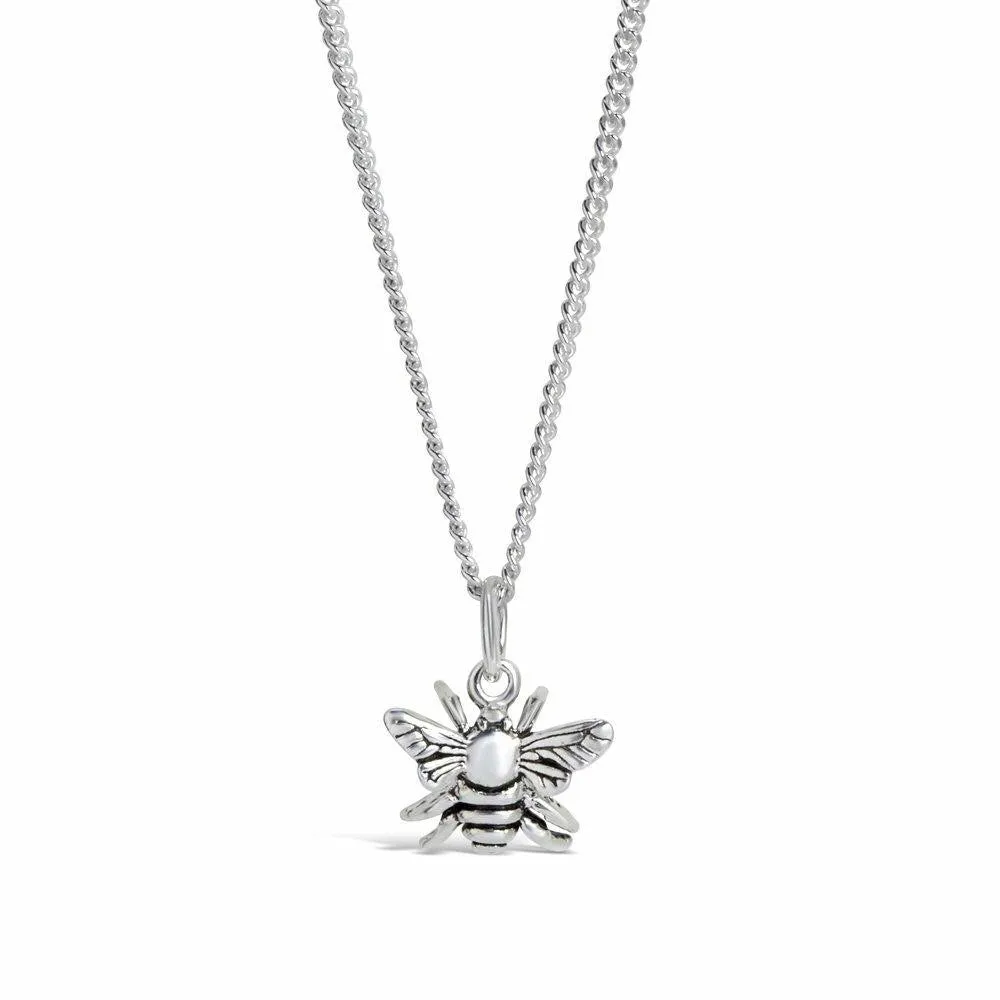 Bee Pendant | Silver