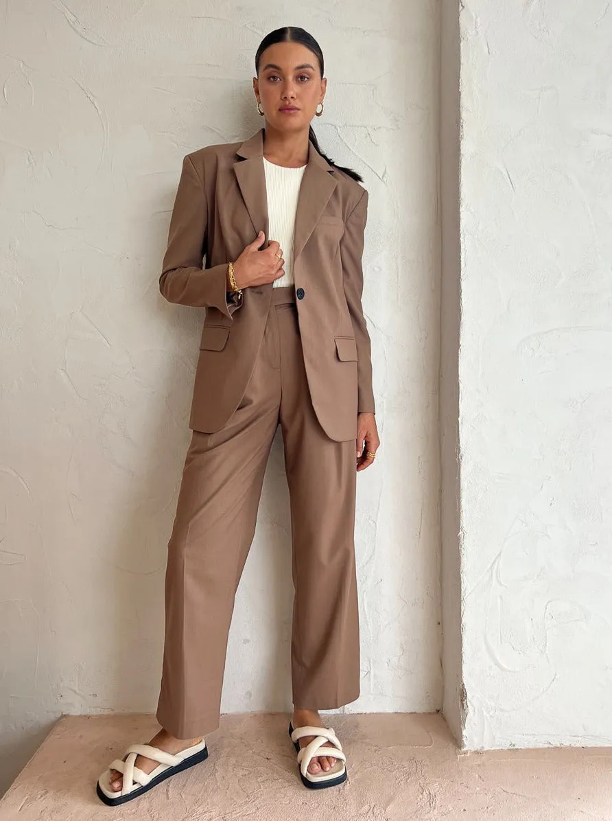 Blanca Vincent Pants in Brown