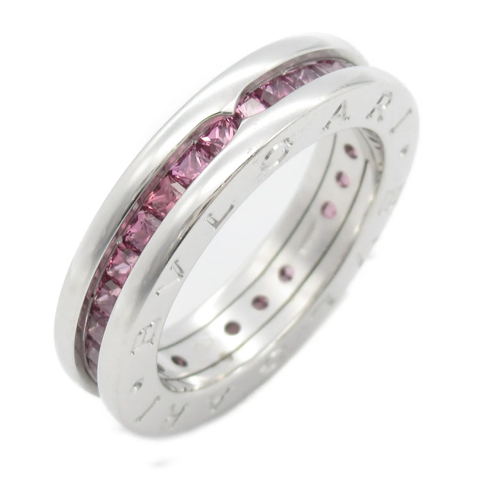 Bvlgari B-Zero1 Rhodolite Garnet Ring K18WG