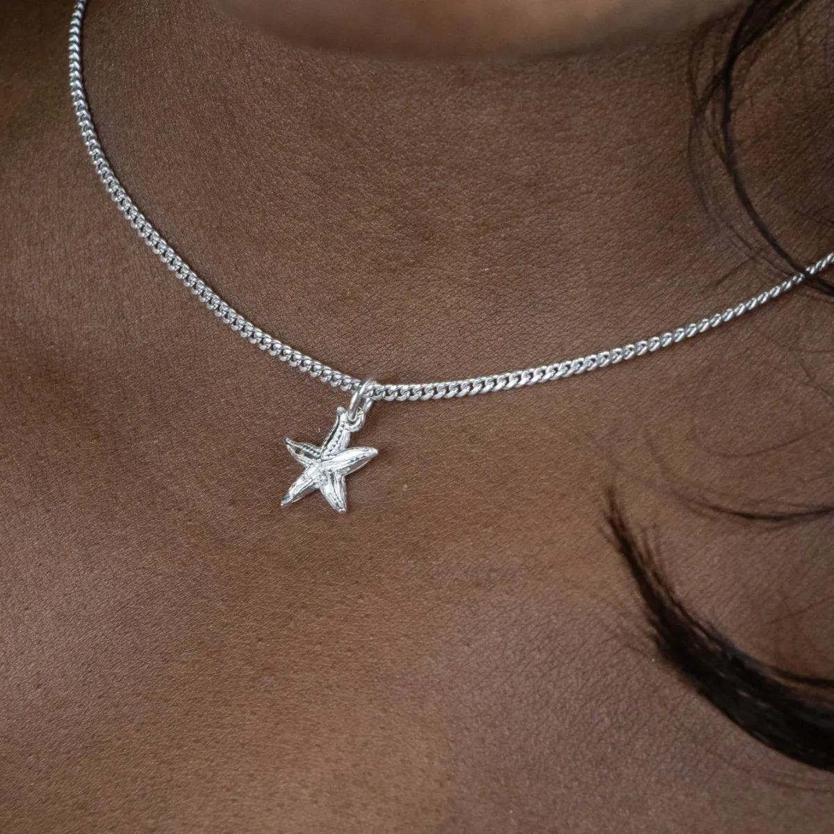 Caribbean Starfish Pendant with Chain