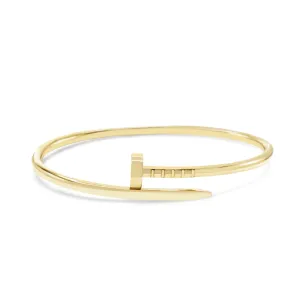 Cartier Juste Un Clou Bangle, Small Model - Size 14 - 18ct Yellow Gold