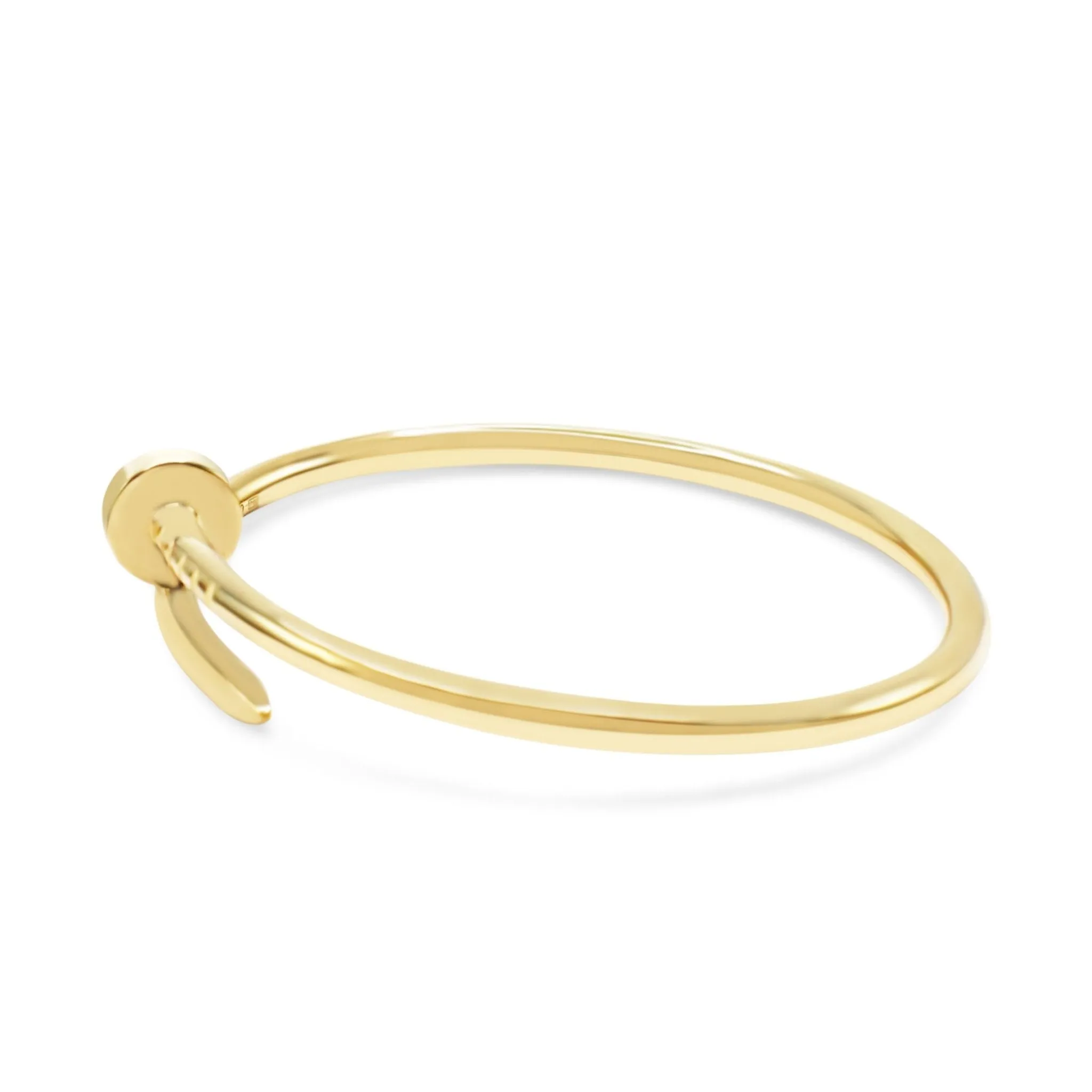 Cartier Juste Un Clou Bangle, Small Model - Size 14 - 18ct Yellow Gold