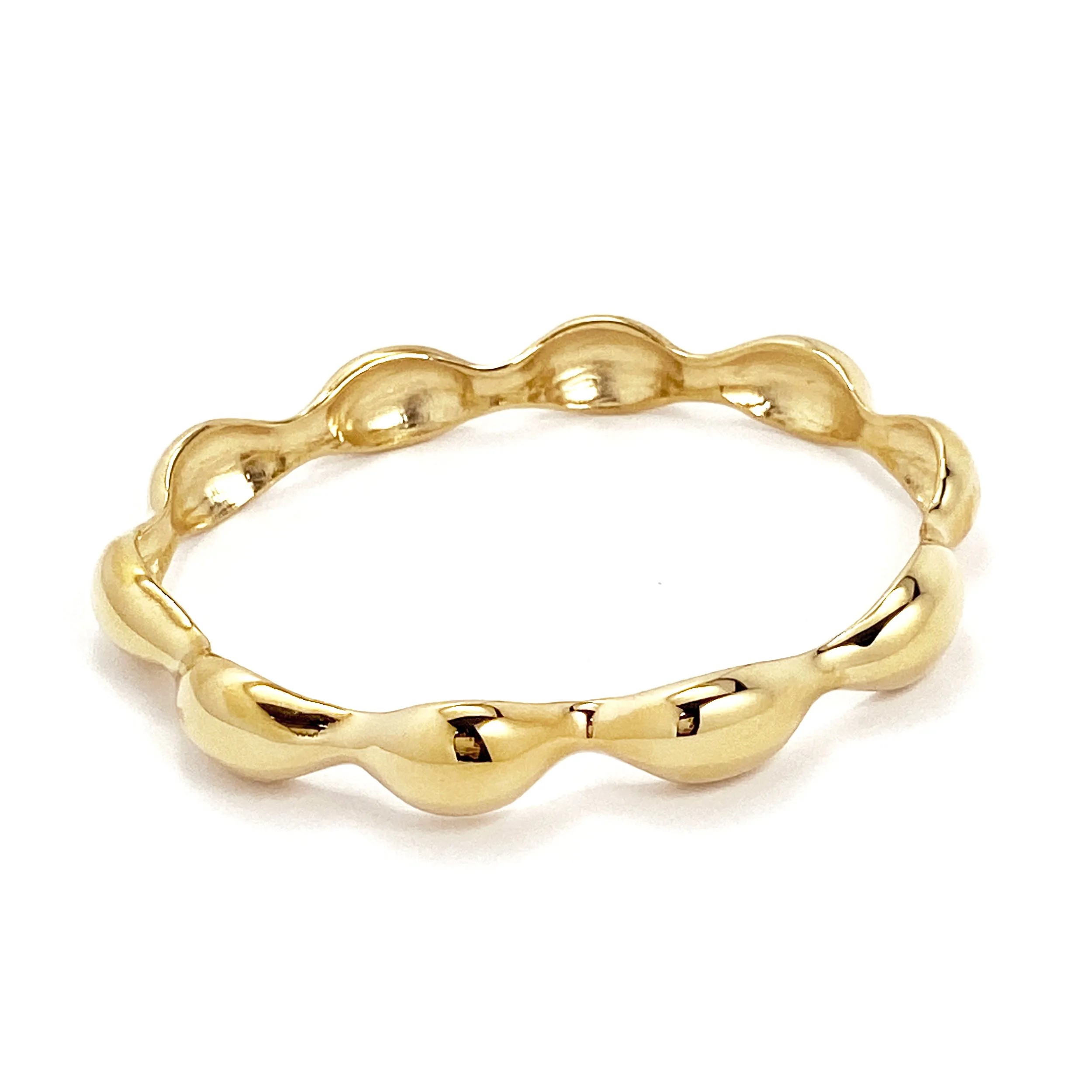 Contour Bangle - Gold