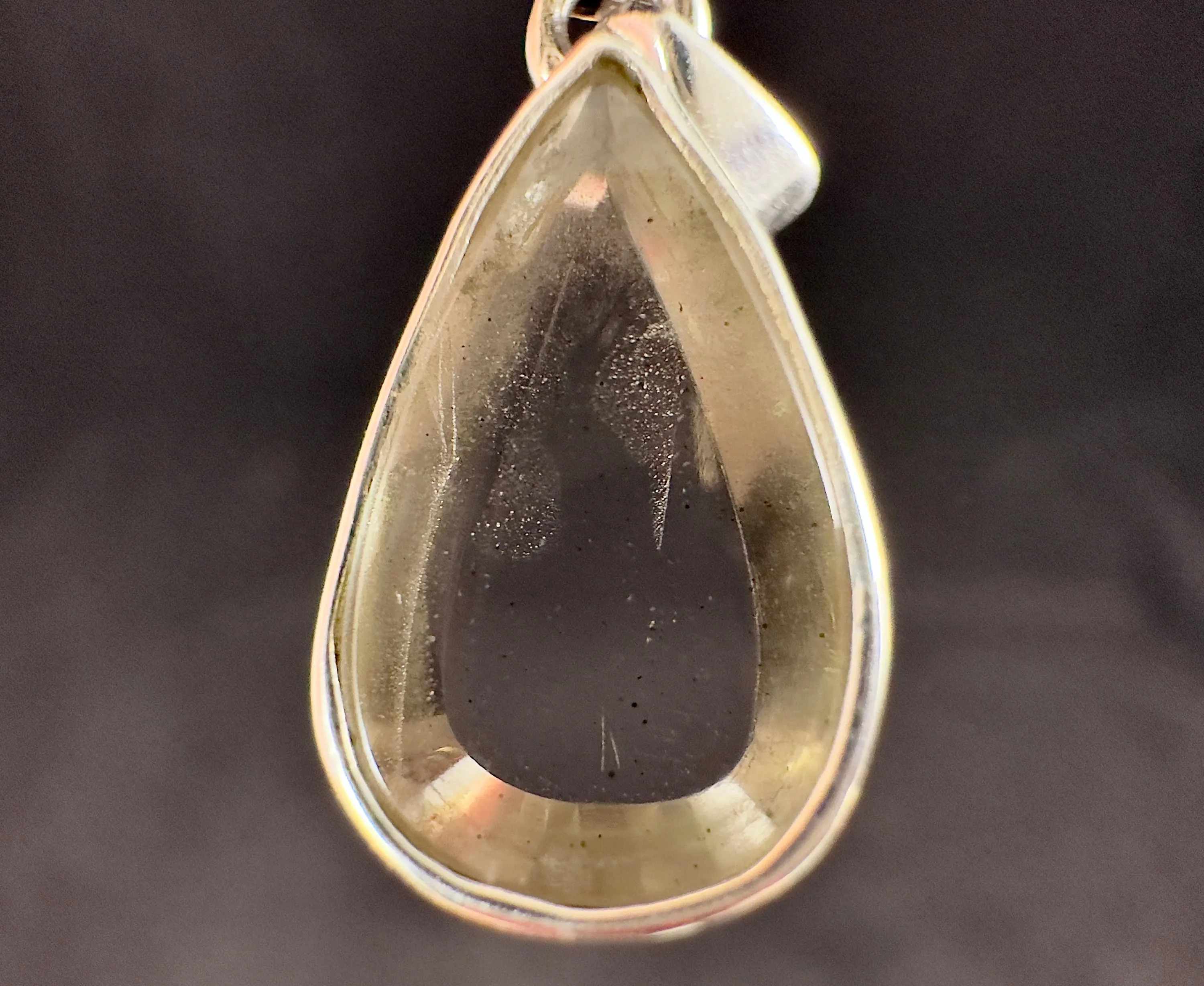 COVELLITE Pink Fire Quartz Crystal Pendant - Fine Jewelry, Healing Crystals and Stones, 54279