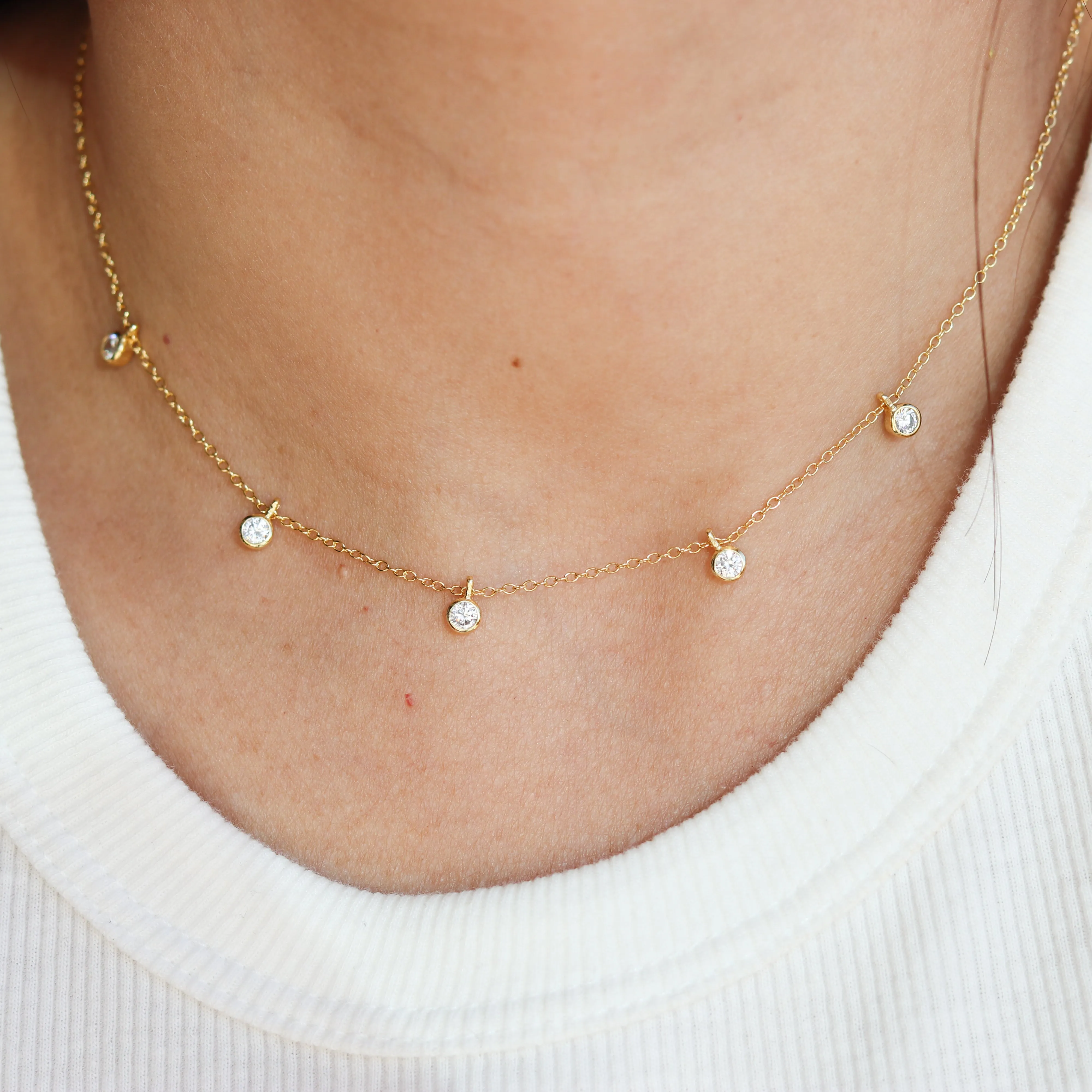 CZ Stone Choker