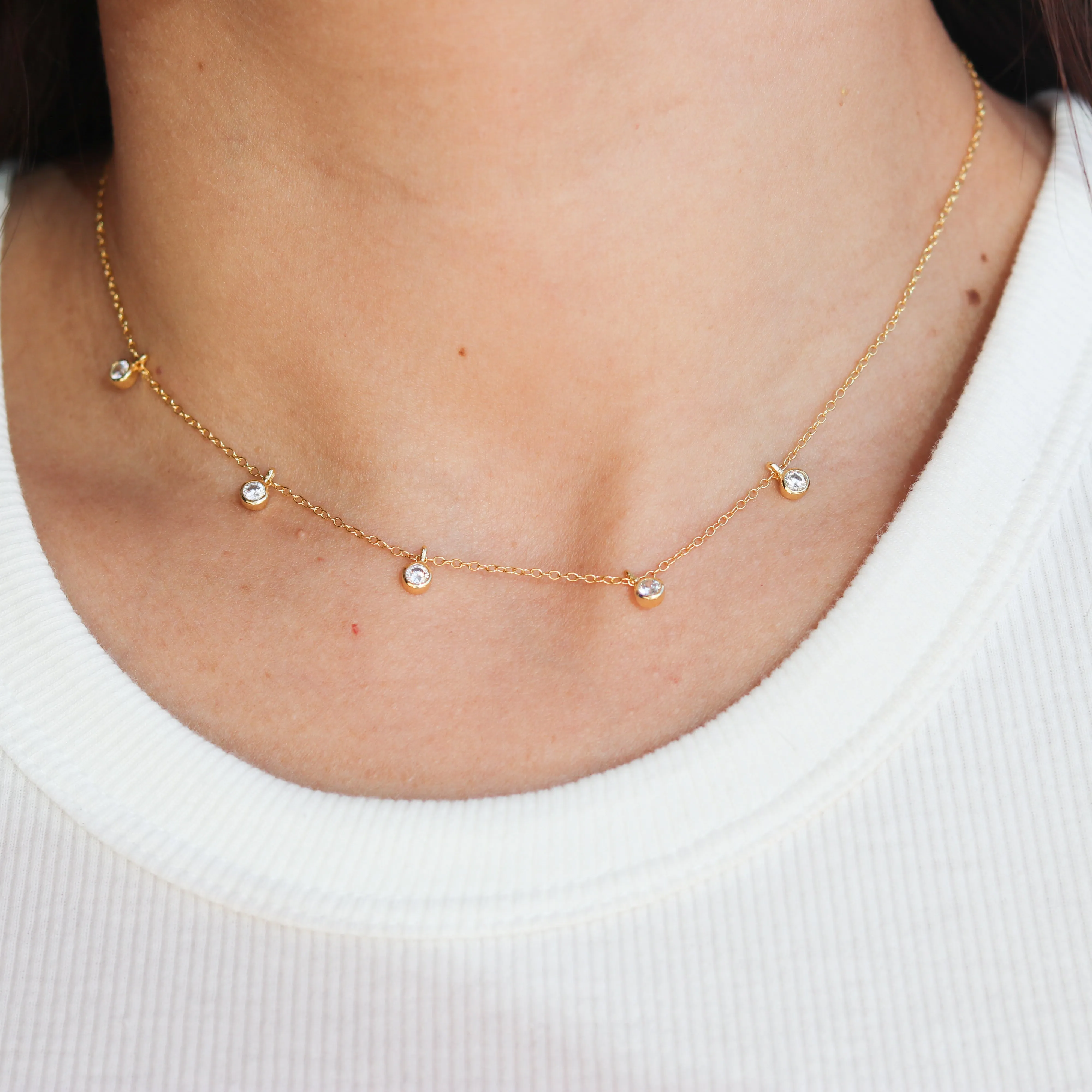 CZ Stone Choker