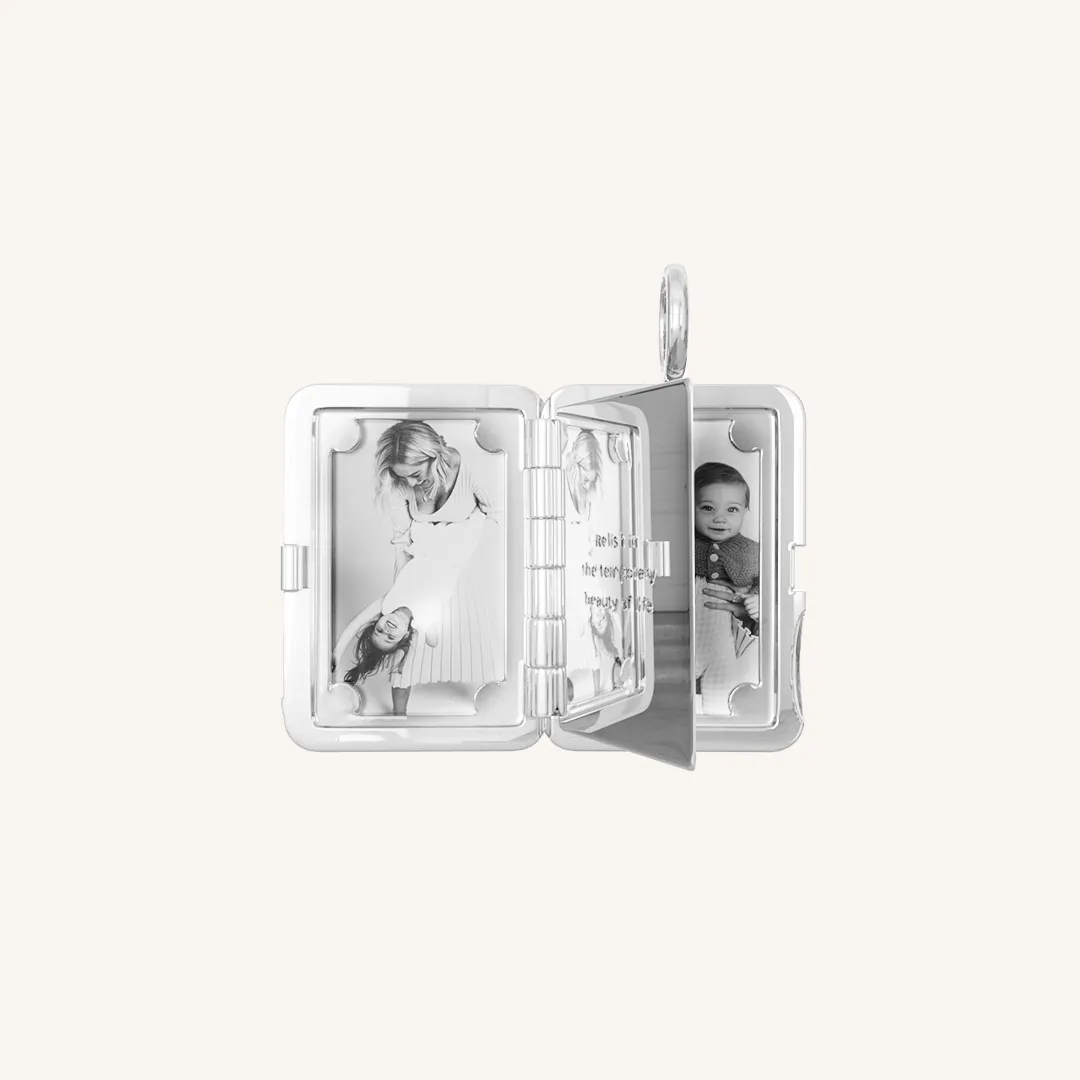 Etch Story Photo Locket