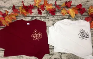 Falling Gracefully (Leaf Monogram Tee)