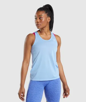 Gymshark Training Tank - Moonstone Blue