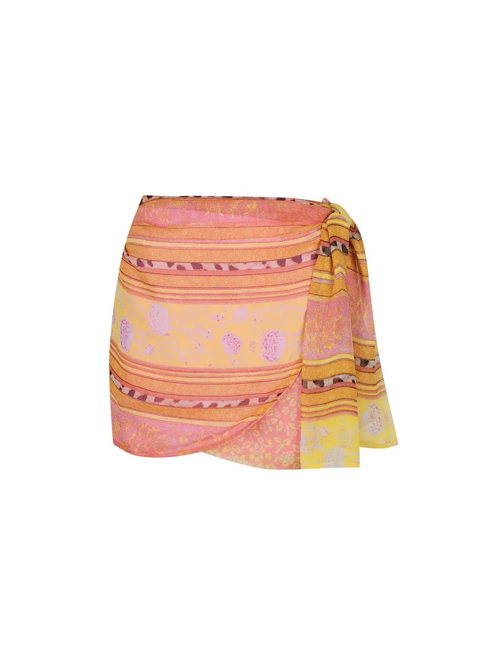 Hansen and Gretel Aluna Skirt in Tango/Carnival Print