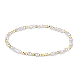 Hope Unwritten Bead Bracelet-Pearl