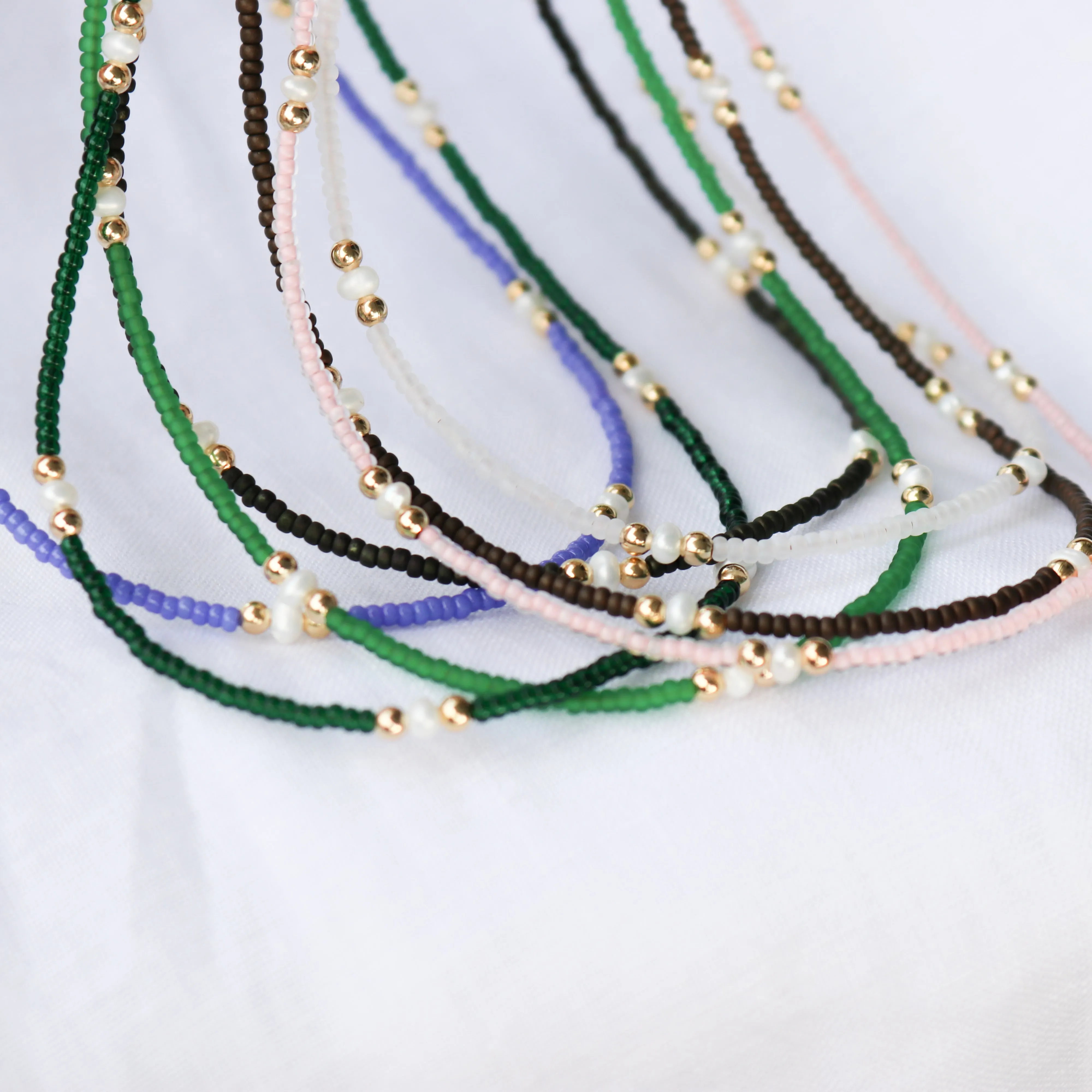 Initial Roxy Beaded Choker