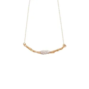 Julie Cohn Snowberry Bronze Pearl Necklace