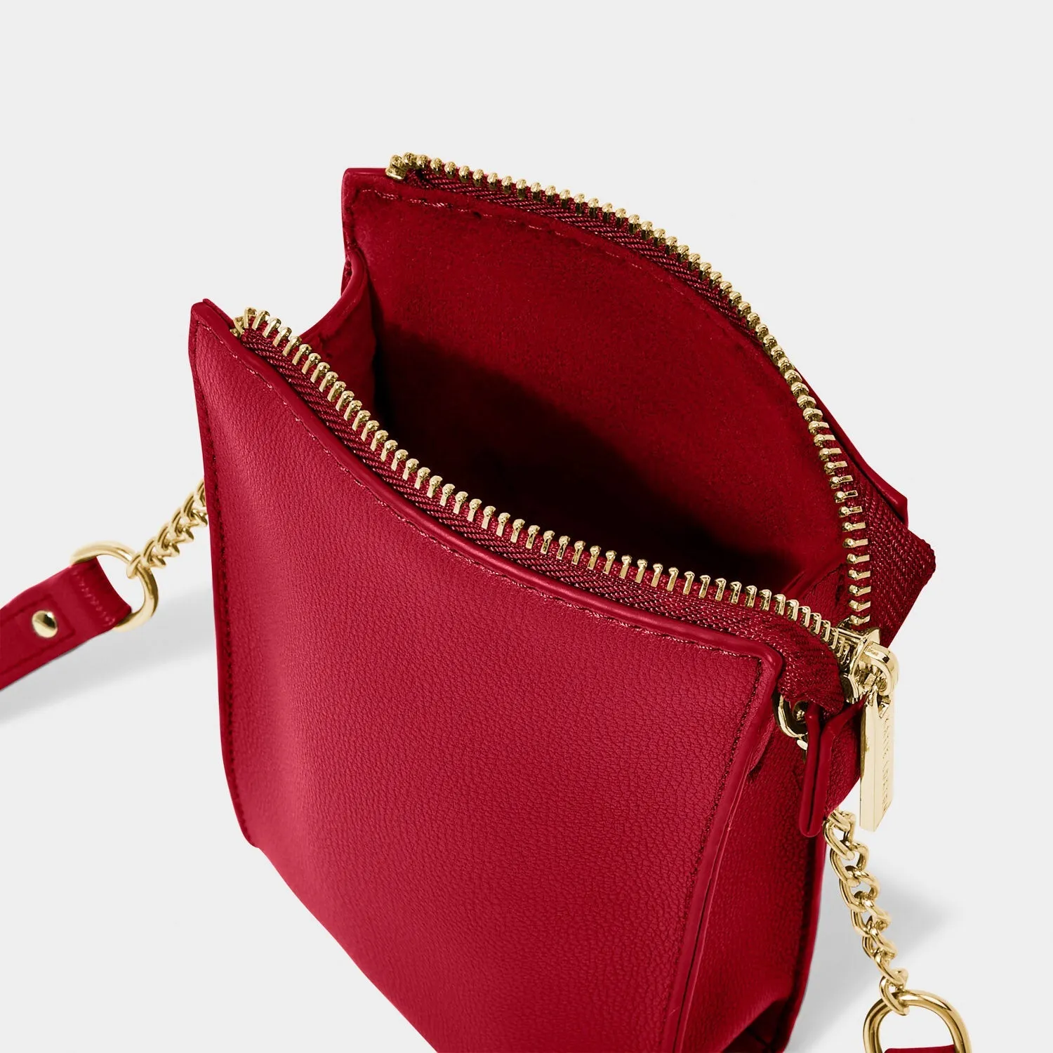 Katie Loxton Garnet Red Zana Slim Crossbody Bag KLB3671