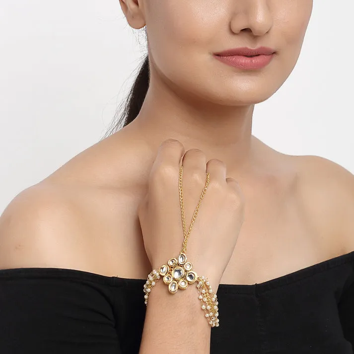 Kundan Hand Harness