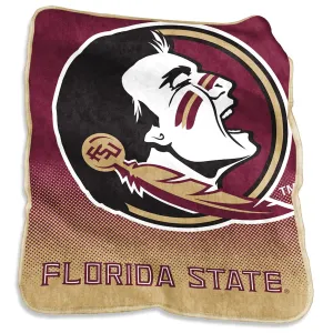 Logo Brands Florida State Seminole Gradient 50 x 60 Raschel Throw