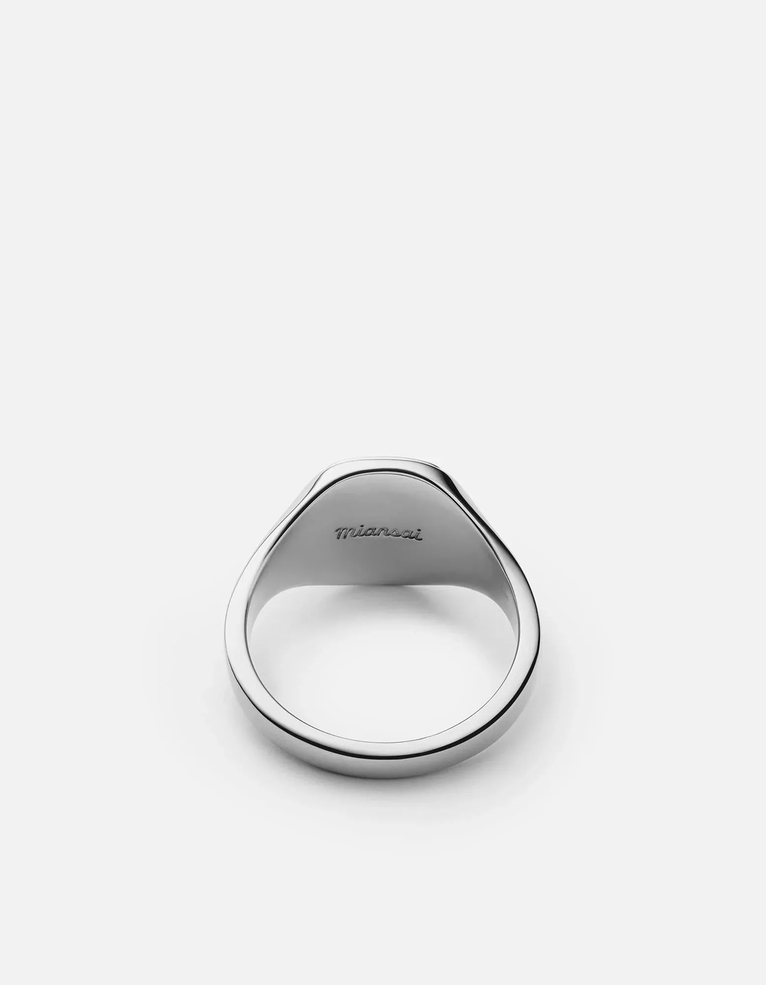 Miansai Square Step Sterling Silver Ring