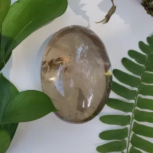 Natural Citrine Palm Stone (#2)