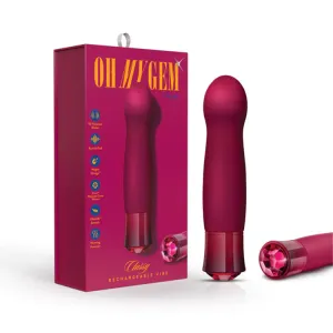 Oh My Gem Classy Garnet Warming G-Spot Vibrator