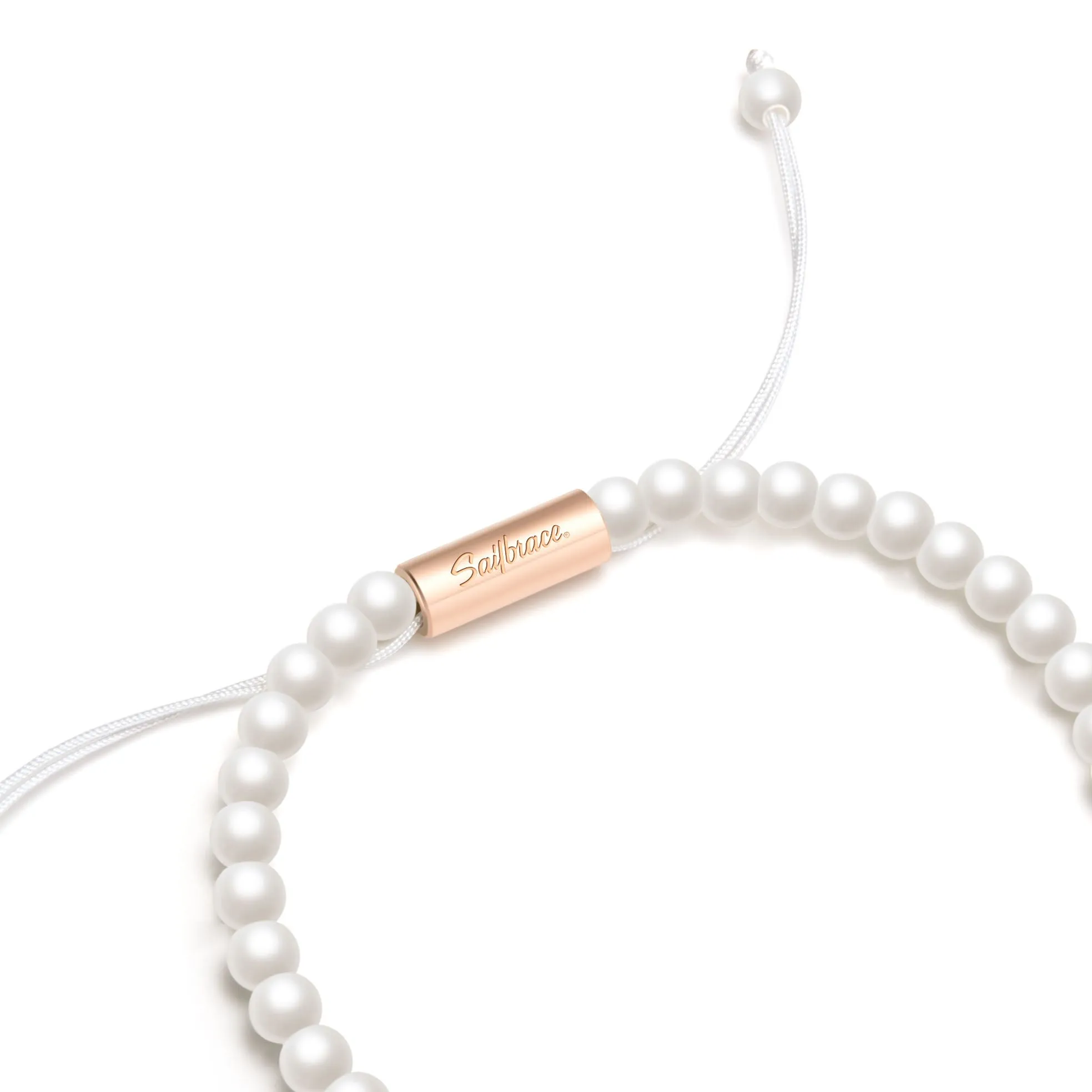 Pearl Rose Anchor Bracelet