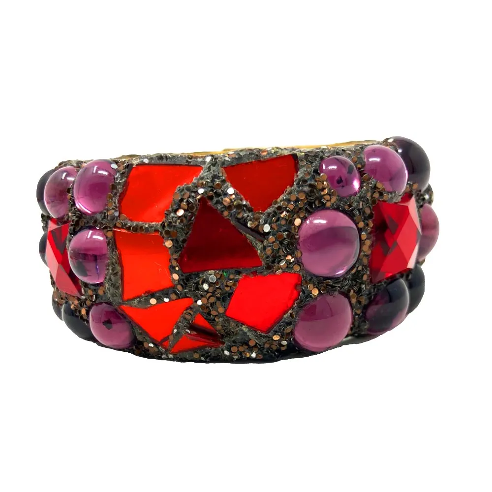 RED AND PURPLE BANGLE