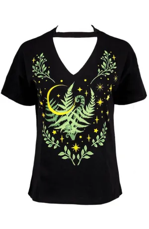 Restyle - HERBAL- Choker Top - Womens T-Shirt