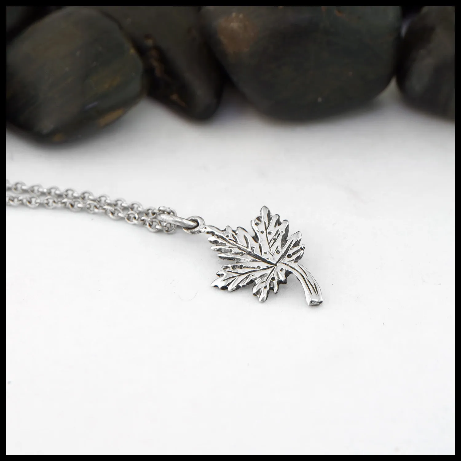 Small Maple Leaf Pendant