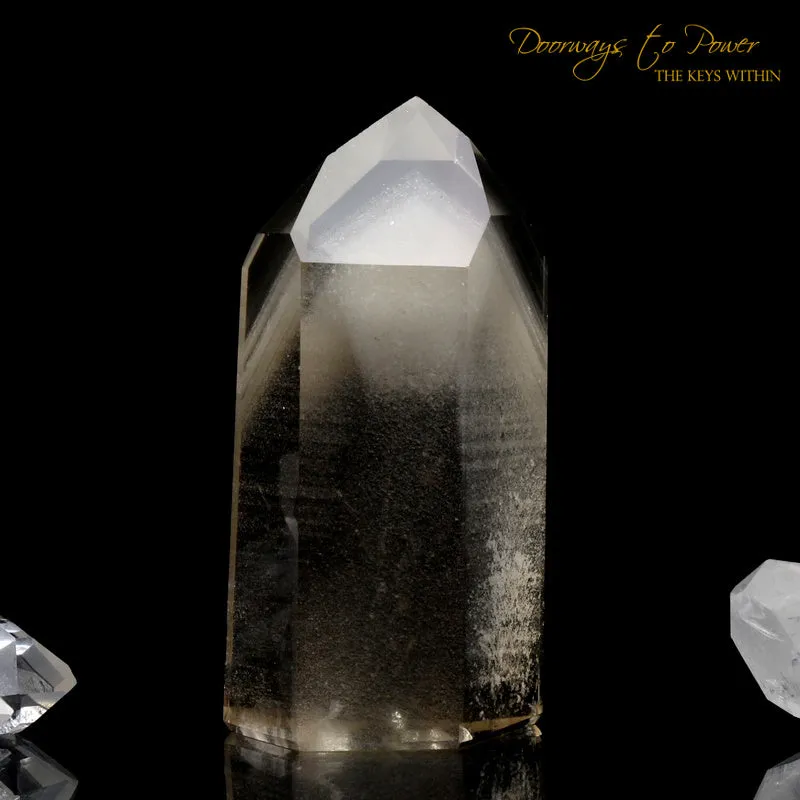 Smoky Citrine White Phantom Shaman Dow Quartz Crystal 'RE BIRTH'