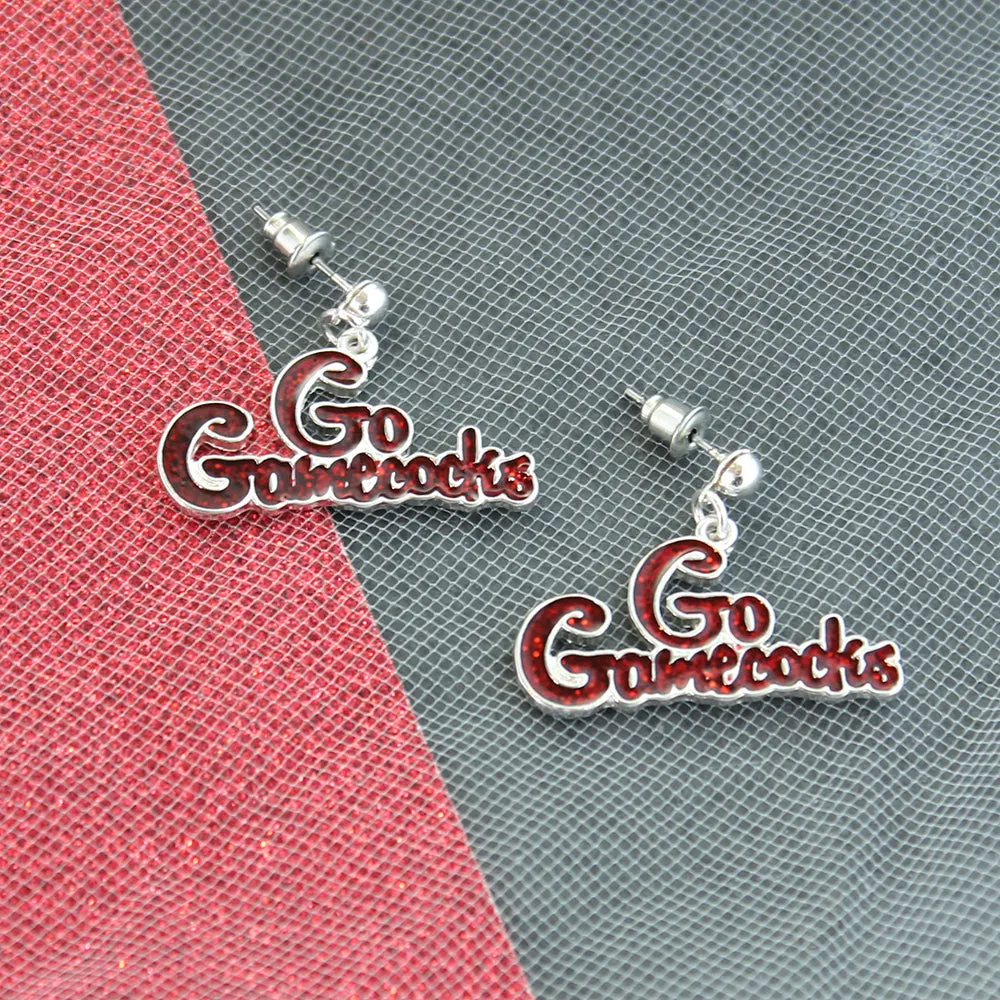 South Carolina Slogan Earrings