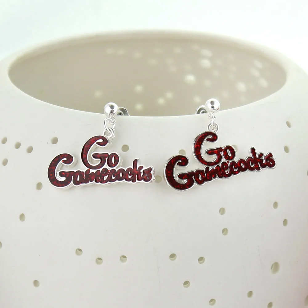 South Carolina Slogan Earrings