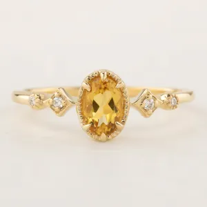 Stella Ring Citrine