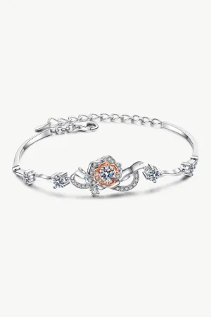 Sterling Silver Moissanite Bracelet