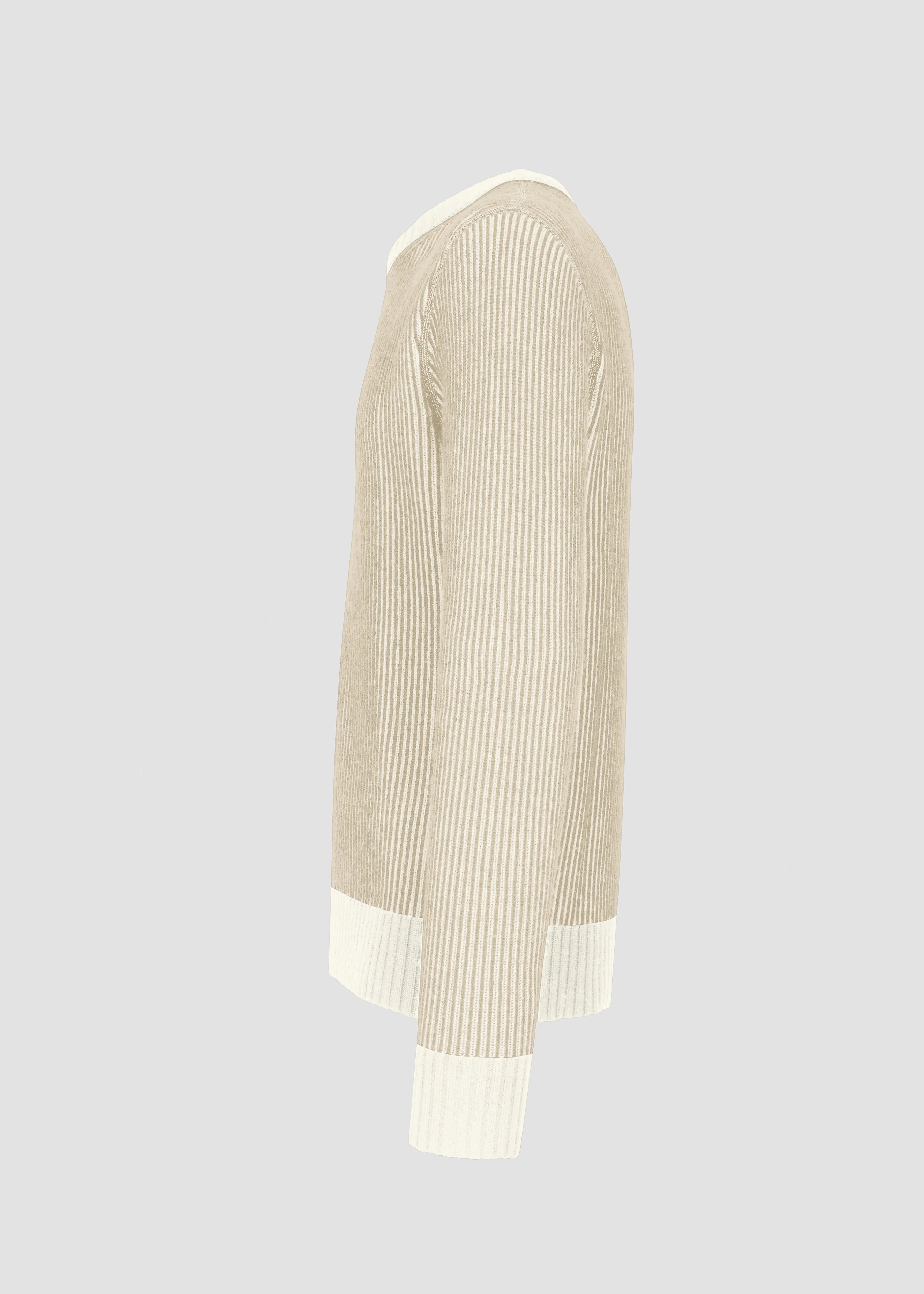 SWEATER IN DOUBLE SIDE RIB