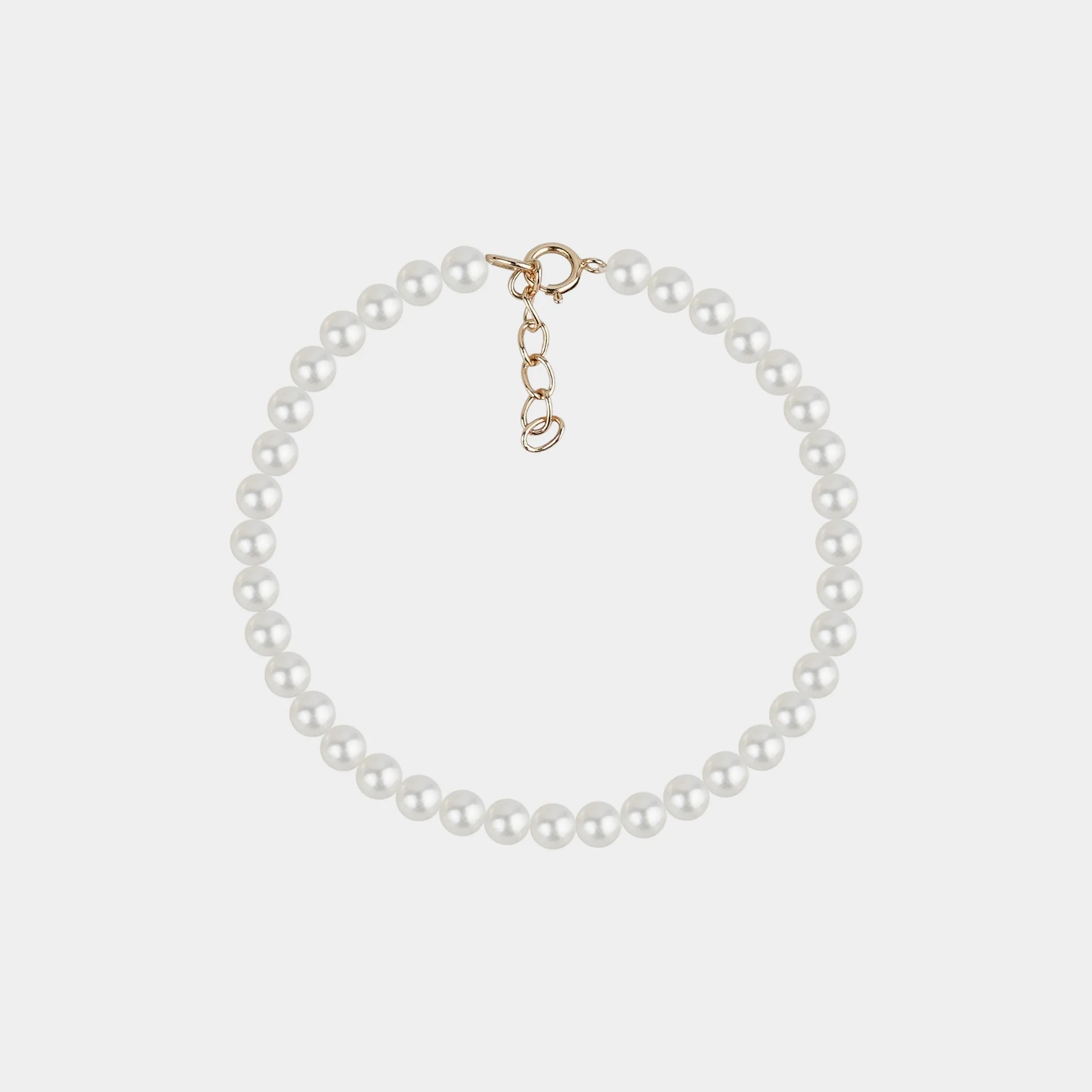 THE TINY ROUND PEARL BRACELET