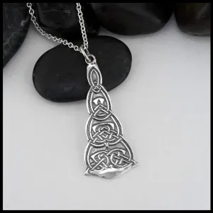 Unique Celtic Pendant in Silver